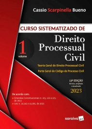 Curso Sistematizado de Direito Processual Civil - Volume 1 - 13ª Edição 2023